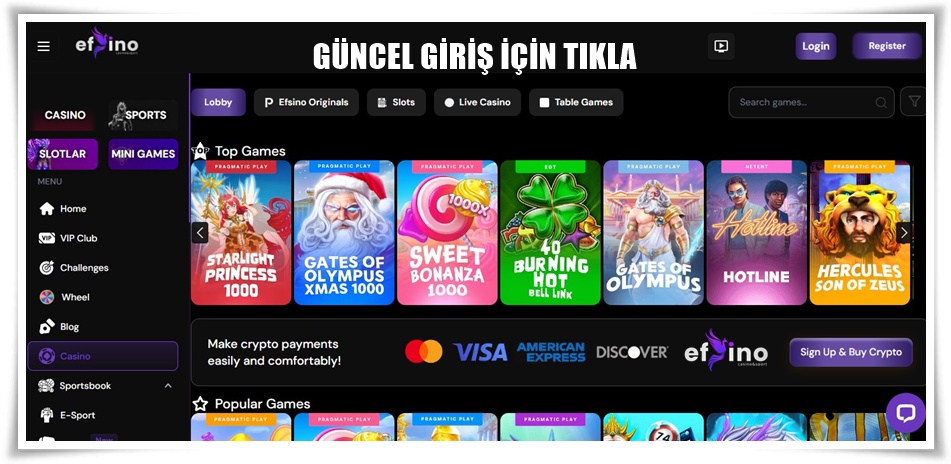 Efsino güncel giriş