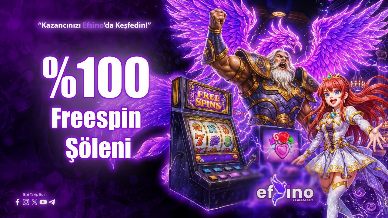 %100 Freespin Şöleni